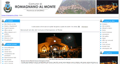 Desktop Screenshot of comune.romagnanoalmonte.sa.it